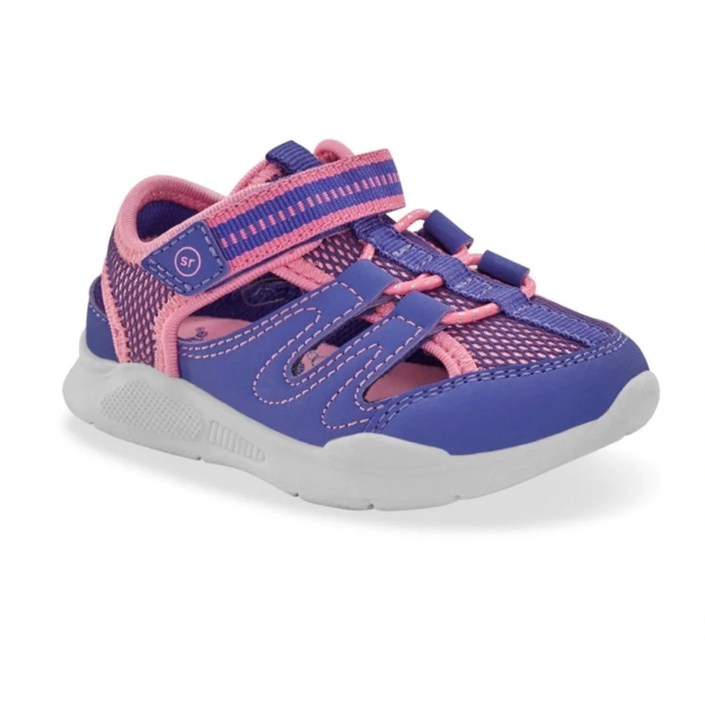 Stride Rite 360 Flynn Sneaker Sandal Size 6M Purple and Pink
